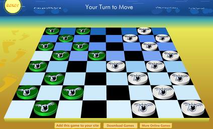 Koala checkers