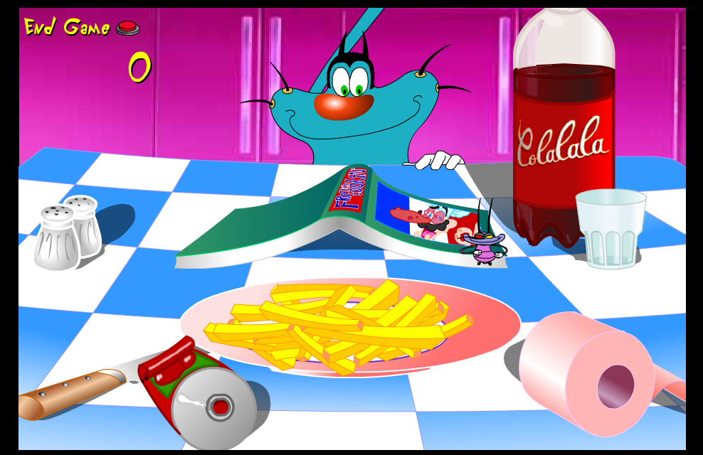 Game Oggys Fries
